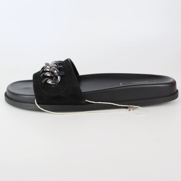 NEW VALENTINO GARAVANI Chain Slide Sandal - Picture 7 of 16